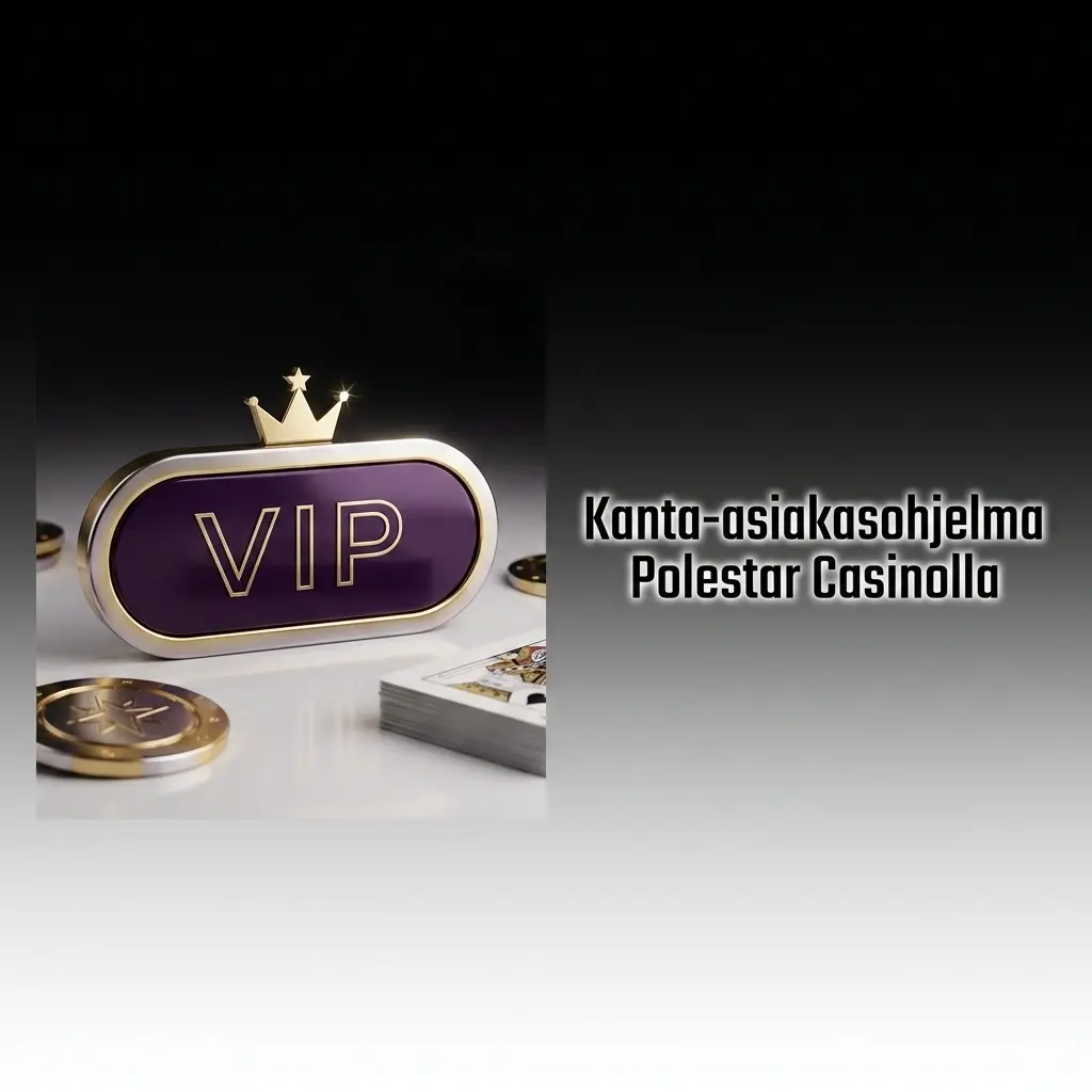 Polestar Casinon VIP-ohjelma: pronkki, hopea, kulta, platina ja timantti-tasot suomalaisille pelaajille