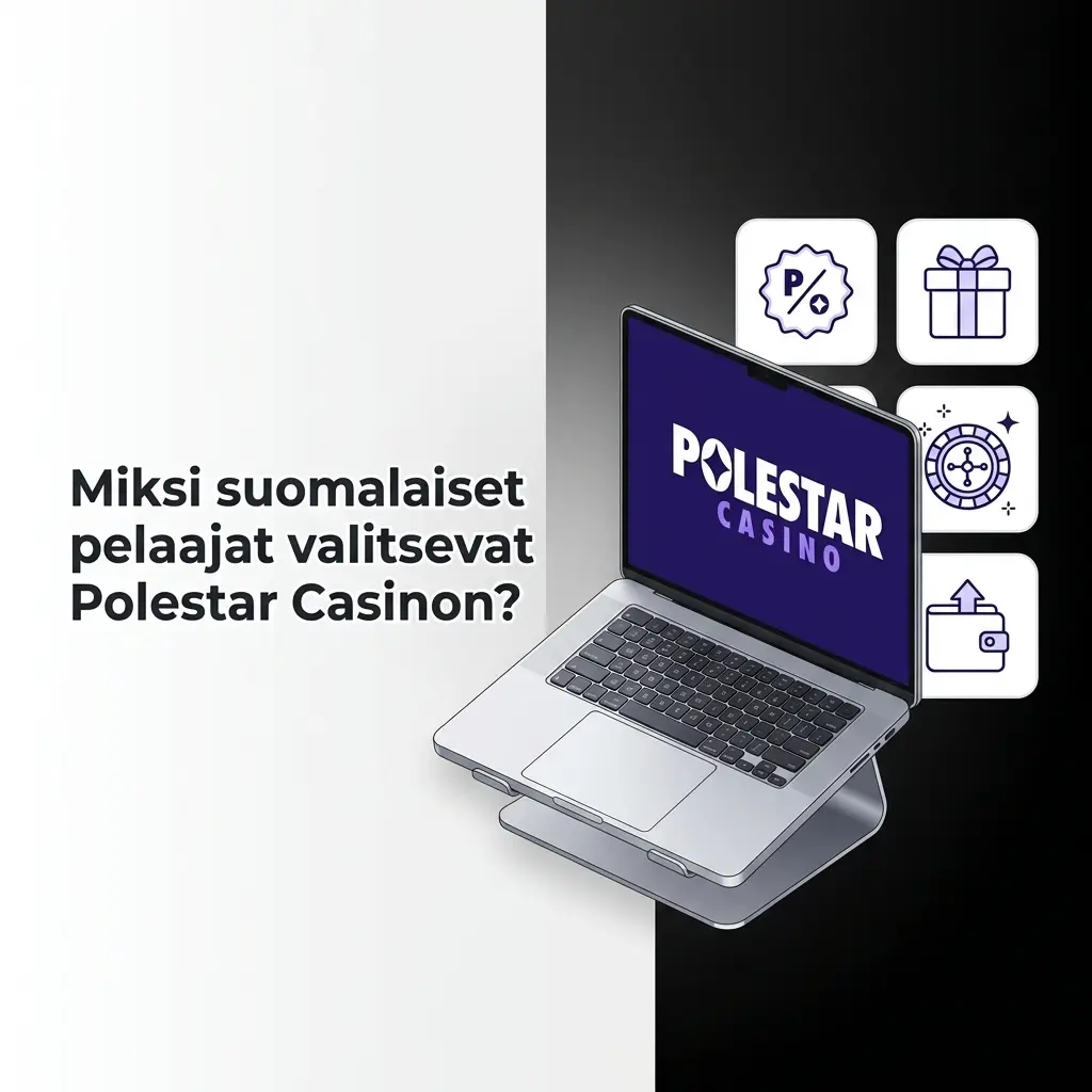 Polestar Casino suomalaisille pelaajille: suomenkielinen käyttöliittymä, kotimaiset maksutavat ja laaja pelikirjasto