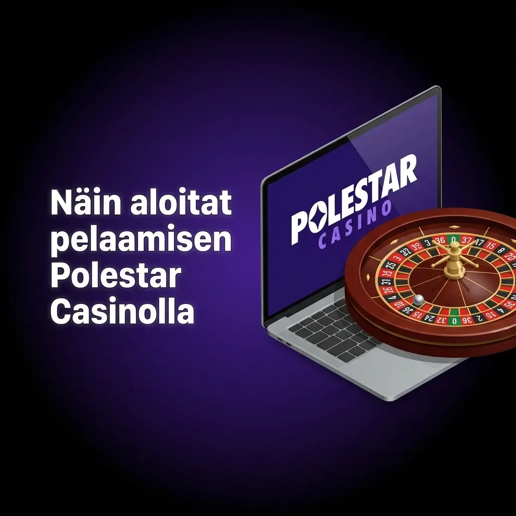 Polestar Casinon rekisteröitymis- ja aloitusvaiheet uusille pelaajille kuvattuna selkeästi