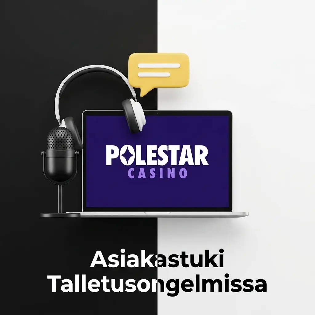 Polestar casinon asiakastuki auttaa talletusongelmissa – live-chat, sähköposti ja FAQ käytettävissä