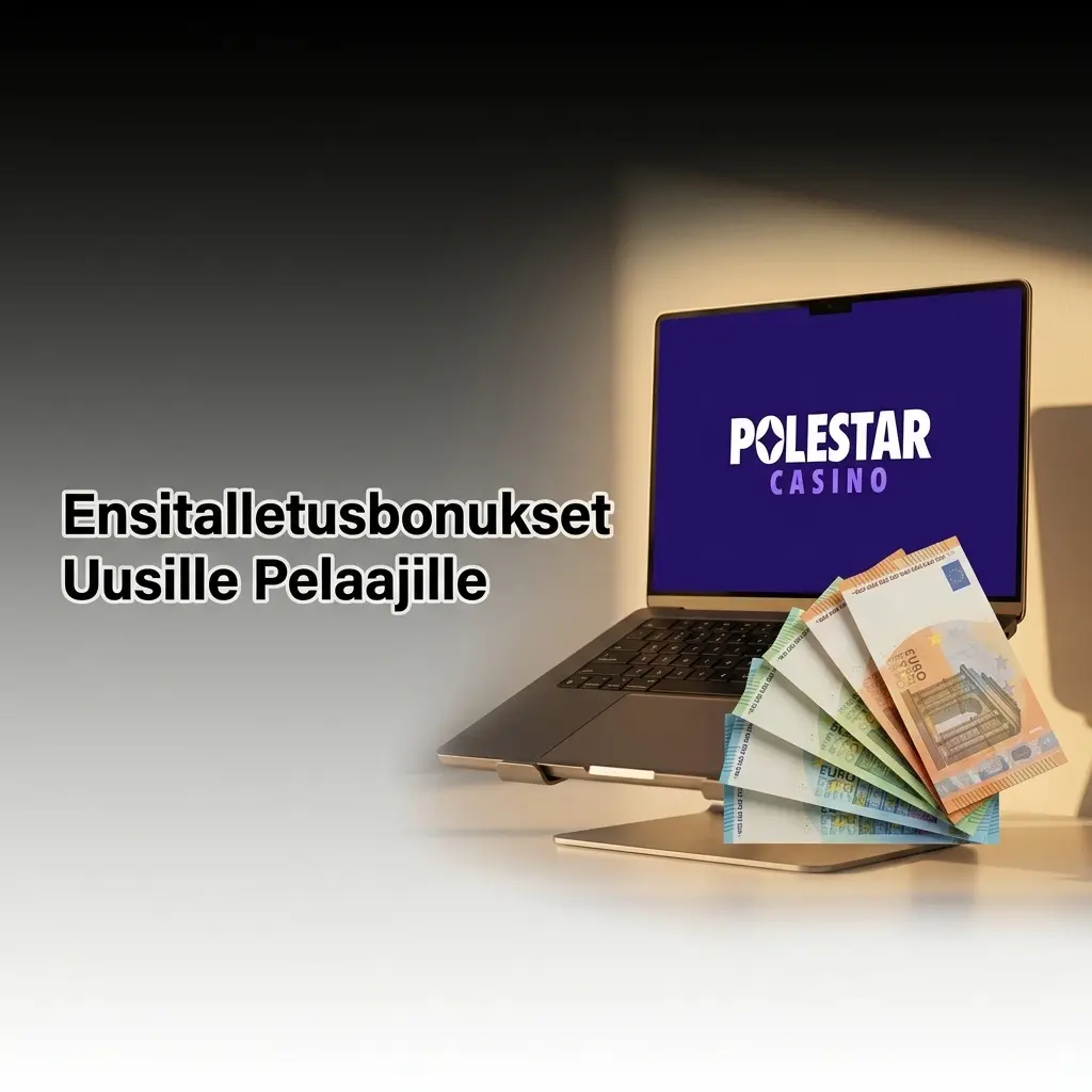 Polestar Casino ensitalletusbonus: 100% jopa 500 EUR + 200 ilmaiskierrosta uusille suomalaisille pelaajille