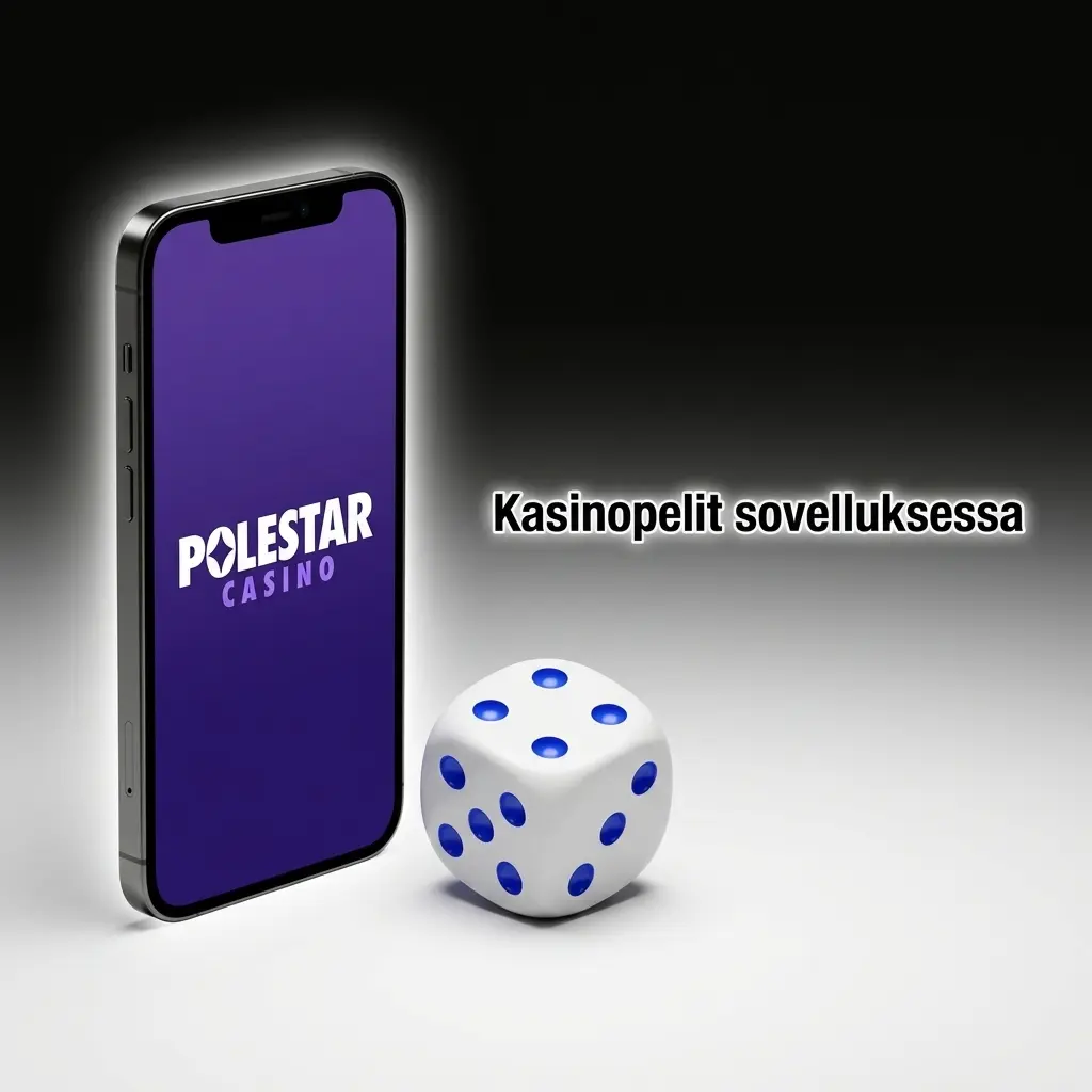 Polestar Casino -sovelluksen kasinopeliosio suosituimmilla peleillä kuten Book of Dead ja Sweet Bonanza