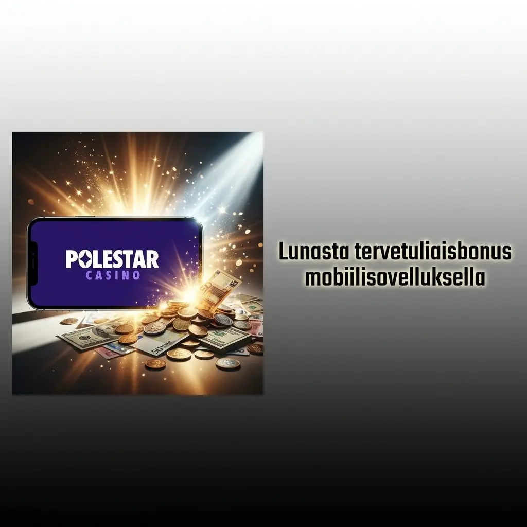 Polestar Casino mobiilisovellus iOS ja Android – lunasta tervetuliaisbonus helposti
