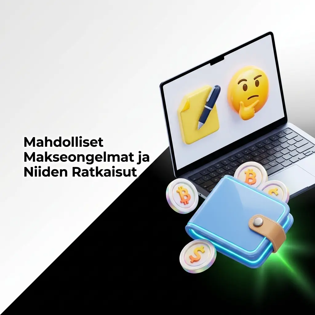 Yleisimmät makseongelmat ja ratkaisut: talletus, nosto, korttimaksu ja tilin sulku pelisivustolla.