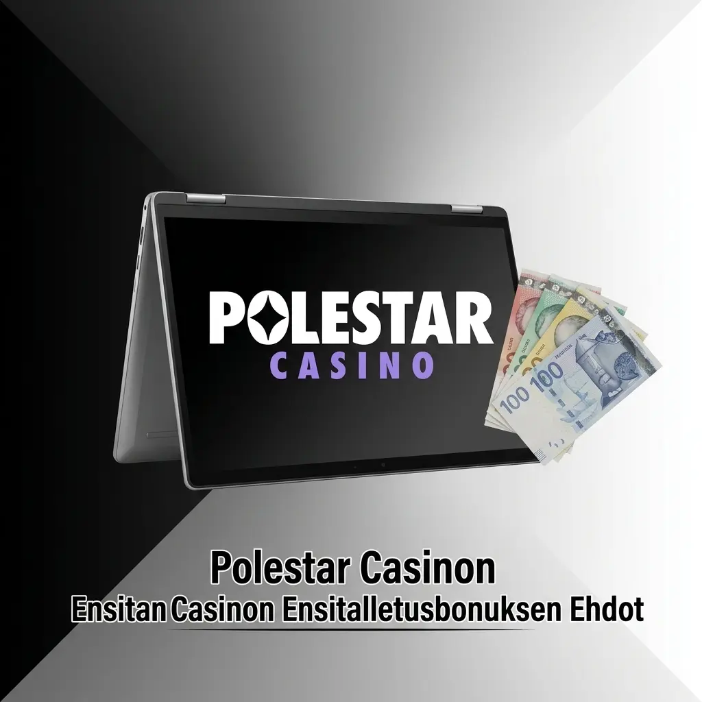Polestar Casino ensitalletusbonus 100% jopa 500 EUR ja 200 ilmaiskierrosta, 35x kierrätysvaatimus