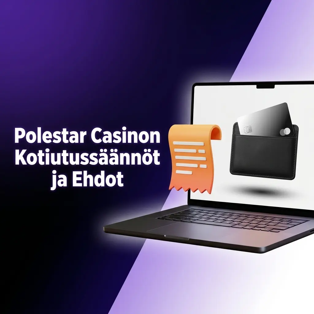 Polestar Casinon kotiutussäännöt: KYC-prosessi, bonusehdot, rajat ja käsittelyajat suomalaisille pelaajille.