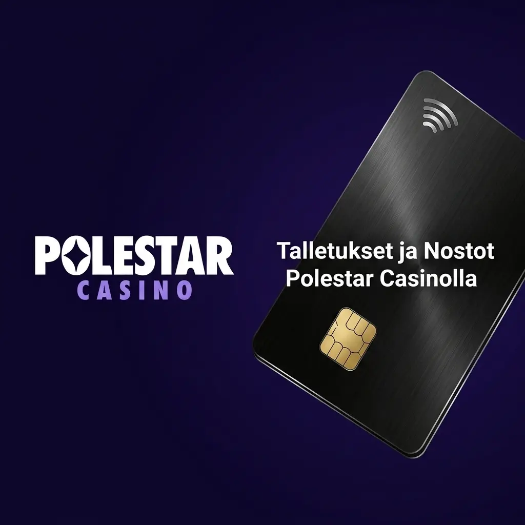 Polestar Casinon tuetut maksutavat: verkkopankit, sähköiset lompakot, prepaid-kortit ja kryptovaluutat